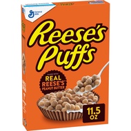 General Mills Reese's Puffs Peanut Butter Sweet & Crunchy Corn Puffs 326g/Reese Minis 331g/Reese Bat