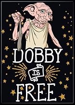Ata-Boy Harry Potter Dobby is Free 2.5" x 3.5" Magnet for Refrigerators and Lockers