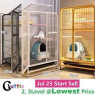 Cuttie Cat Cage 3 Level, Big Cat Cage, Large Cat Cage, 3Level Cat Cage, 2Level Cat Cage, Medium Cat 
