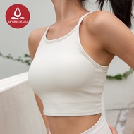 Moving Peach Áo Ngực Thể Thao Áo Lót Nữ Tập Thể Dục Đan Độn Yoga BBJ