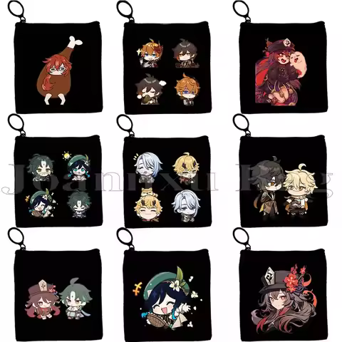 Kawaii Anime Hu Tao Xiao Chibi Kawaii Genshin Impact Zhongli Fan Gifts Venti Neuvillette Thomato Dil
