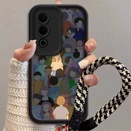 cartoon couple Casing for OPPO A3 PRO 5G OPPO A80 5G K12X 5G OPPO A3X OPPO A40 A40M OPPO A60 5G A5i 