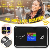 4G Mobile WiFi Router LTE FDD/TD 150Mbps Mobile MIFI Portable Wireless Pocket Hotspot Router Broadband LCD Screen