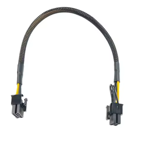 Computer ATX PCI-E 6+2 Pin 8P 8pin Male GPU Power Cable For Dell T5810 T3610 T5610 T7600 T7610