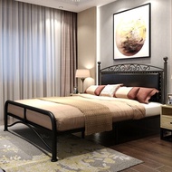 Northern Europe Bed Light Luxury Single Bed Modern Platform Bed Simplicity Double Bed