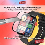 GOOJODOQ Watch Screen Protector, 3D PMMA Full Cover Film, Smartwatch TPU Soft Film (for FB047, FB045