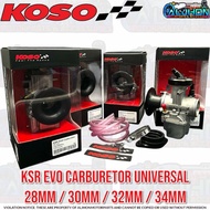 KOSO EVO CARBURETOR / CARB 28mm 30mm 32mm 34mm UNIVERSAL
