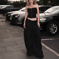 CHLISTY - WIDE-LEG C PANTS umbrella fabric 40kg-85kg