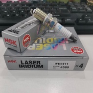 GENUINE NGk Laser Iridium Spark Plugs IFR6T11