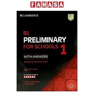 B1 Preliminary For Schools 1 For The Revised 2020 Exam Student's Book With Answers With Audio With R