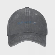 Vintage SpaceX Space X Logo Elon Musk Baseball Caps Distressed Washed Snapback Cap Falcon Heavy Rock