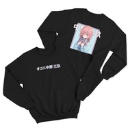 Sweater anime miku nano go toubun best waifu nino A163 crewneck OG2 1D A