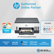 HP Smart Tank 720 All-in-One Wireless Printer - Print, Copy, Scan, 2-sided Printing, Up to 15ppm (6U