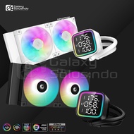 Deepcool LD240 ARGB Liquid Cooler - Black / White - GW