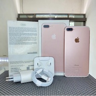 iphone 7 plus 128gb ibox Rosegold Like New