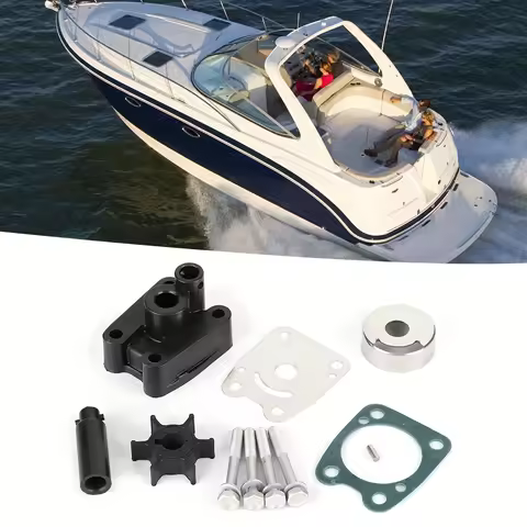 Outboard Water Pump Impeller Kit Repair Accessories for 4hp 5 hp 2 str outboard 4A 5C 6E0-W0078-A2