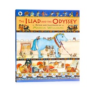 English original genuine Iliad and Odyssey the Iliad and the Odyssey full color cartoon picture book