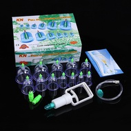 12 Cups Magnetic Massage Suction Cup Acupuncture Massage Cupping Therapy Set Thicken Ventosa Vacuum 