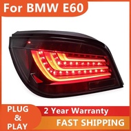 2PC Car Styling for BMW E60 Taillights 2004-2010 for E60 Tail Lamp DRL Fog Brake Turn Signal Reversi
