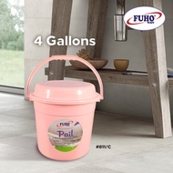 1 pc FUHO 16L Timba/ Pail with Cover for Bathroom Laundry 811 Pail with Lid