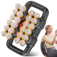 高頻筋膜槍 ｜ 充電款大功率筋膜槍 ｜ 頸椎儀 ｜ 健身家用深層肌肉放鬆按摩器-JY-0116-A（24頭黑色）