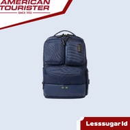 American TOURISTER Zork 2.0 Backpack 2 Navy Antimicrobial Backpack