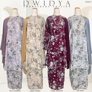 DMIMI Baju Kurung Moden DWIDYA | Printed Moden Labuh | High Quality Royal Embroidery | Small Size to