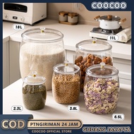 2.3L/3.8L/6.5L/11L/18L Large Capacity Airtight Plastic Container/ Covered Food Container With Transp