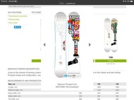 Salomon Prospect Snowboard with Burton Freestyle binding