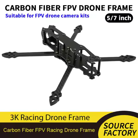 Mark4 V2 TrueX Structure 5/7 Inch FPV Drone Frame 3K Carbon Fiber Lightweight Frame Kit for RC Racin