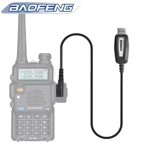 Baofeng USB Programming Cable Program Cable For Baofeng UV-5R UV-25M 5RM UV-82 Quansheng UV-K6 Retev