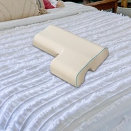 Hilabee Ergonomic gối đôi cong các cặp vợ chồng ngủ gối với cánh tay lỗ cho các cặp vợ chồng món quà