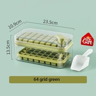 [SG READY STOCK] Double Layer Ice Cube Maker Ice Cube Mold One Key Ice Out Mould Ice Box Tray With i