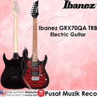 Ibanez GRX70QA TRB Electric Guitar with Tremolo - Transparent Red Burst