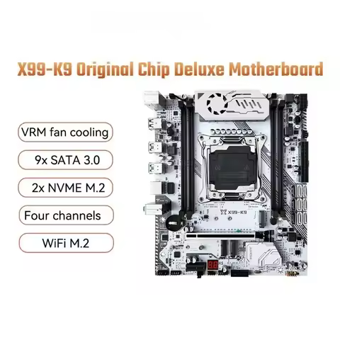 Machinist X99 K9 motherboard C612 chipset four channels DDR4