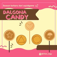 Dalgona candy squid game / dalgona candy / squid game candy