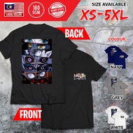 Baju Anime Cartoon Streetwear DEMON SLAYER UPPERMOON Cotton Short Sleeve XS - 5XL T-Shirt UPM-SS-000