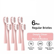 LOOOOKMOOOON 6PCS Replacement Brush Heads Compatible With XIAOMI SHOWSEE D1/D2/D3 Electric Toothbrus