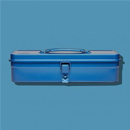 經典單層工具箱／鐵藍（大）【日本Trusco】 (新品)