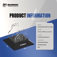 BEARKING High Transparency Display Stand PC Fishing Reel False Bait