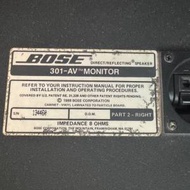 Bose 301 頂級喇叭