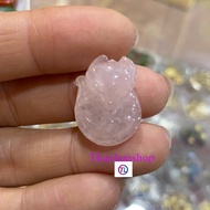 9-tailed fox, nine-tailed pink fox, Fire element - lucky earth, happy love