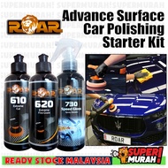 ROAR Polish Starter Kit Set (610,620,730) Car Body Polish Compound Speed Gloss Starter Kit 250gValue