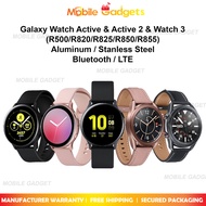 Samsung Galaxy Watch Active / Active 2 / Watch 3 (R500/R820/R825/R830/R850/R855) *Stainless Steel/Aluminum* Smartwatch