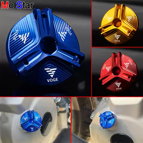VOGE Accessories Motorcycle CNC Engine Oil Plug Cover For VOGE 200AC 300AC 300R 300RR 500R 500DS 650