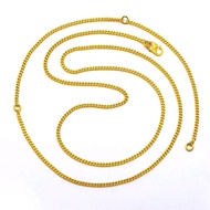[CH5004] Zhulian Rantai Leher Mesin Labuh Emas Saduran/ Gold Plated Chain Jewellery