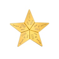 Valcambi Suisse CombiBar Star Gold Bar - 5 x 1 g