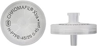 MACHEREY-NAGEL 729246.400 CHROMAFIL Extra H-PTFE Syringe Filter, Labeled, 0.45µm Pore Size, 25 mm Membrane Diameter (Pack of 400)