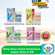 Refill Easy Touch/ strip Easy touch Kolesterol/ Easy touch Gula darah/ Easy Touch asam urat Easy touch HB/ Cek Gula darah stik easy touch