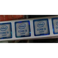 [Sticker 2026] intel inside CORE i5 Labeling White I5 Laptop Label 6th Generation CPU Sticker Label